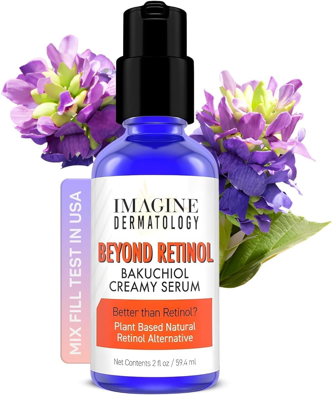 2% Bakuchiol 2 floz Creamy Serum - Beyond Retinol Generous Size - G3L Delivery System for Anti-Aging & Anti Wrinkle Moisturizer Bio-Retinol - Bakuchiol Oil, 59.4 ml