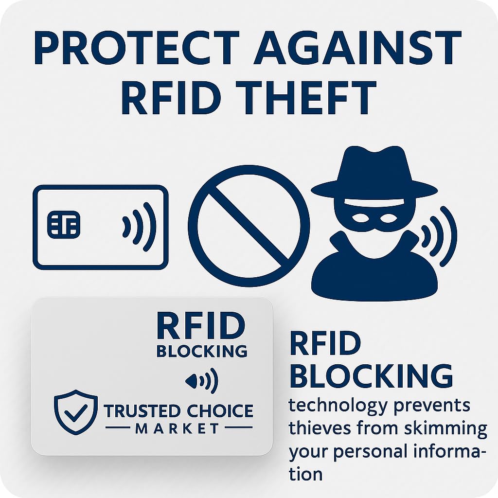 Karty blokujące RFID, 6 sztuk, bezdotykowa ochrona NFC do kredytów, debetów, dowodu osobistego, bankomatu i paszportu, wąska blokada kart antykradzieżowych do portfela i torebki, szare