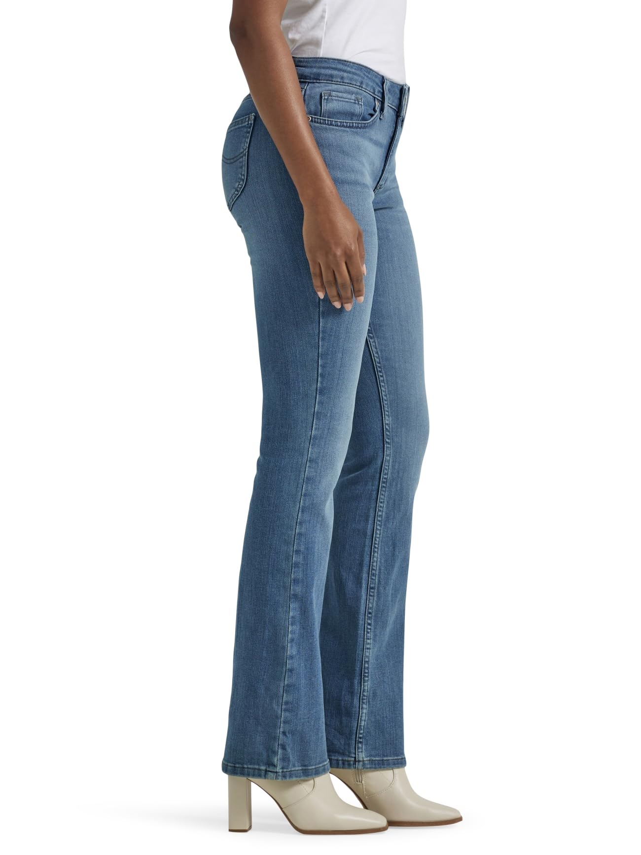 Lee Legendary Bootcut-Jeans mit mittelhoher Taille für Damen, 10S/C – Ansicht 2