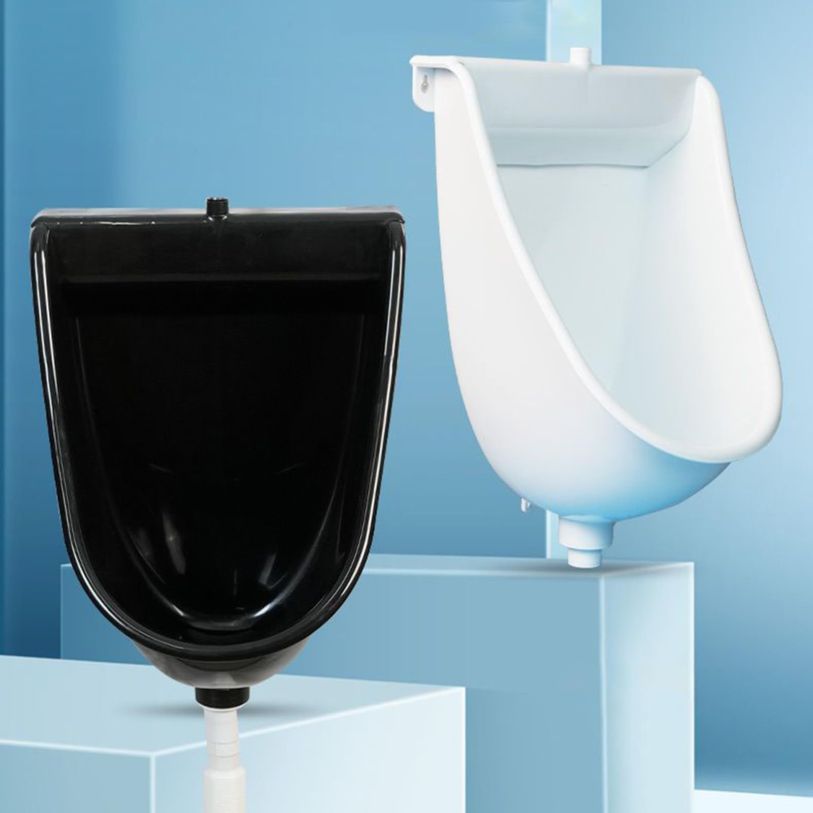 Toilette Murale Séparateur D Urine Installé Au Mur Avec Chasse D Eau