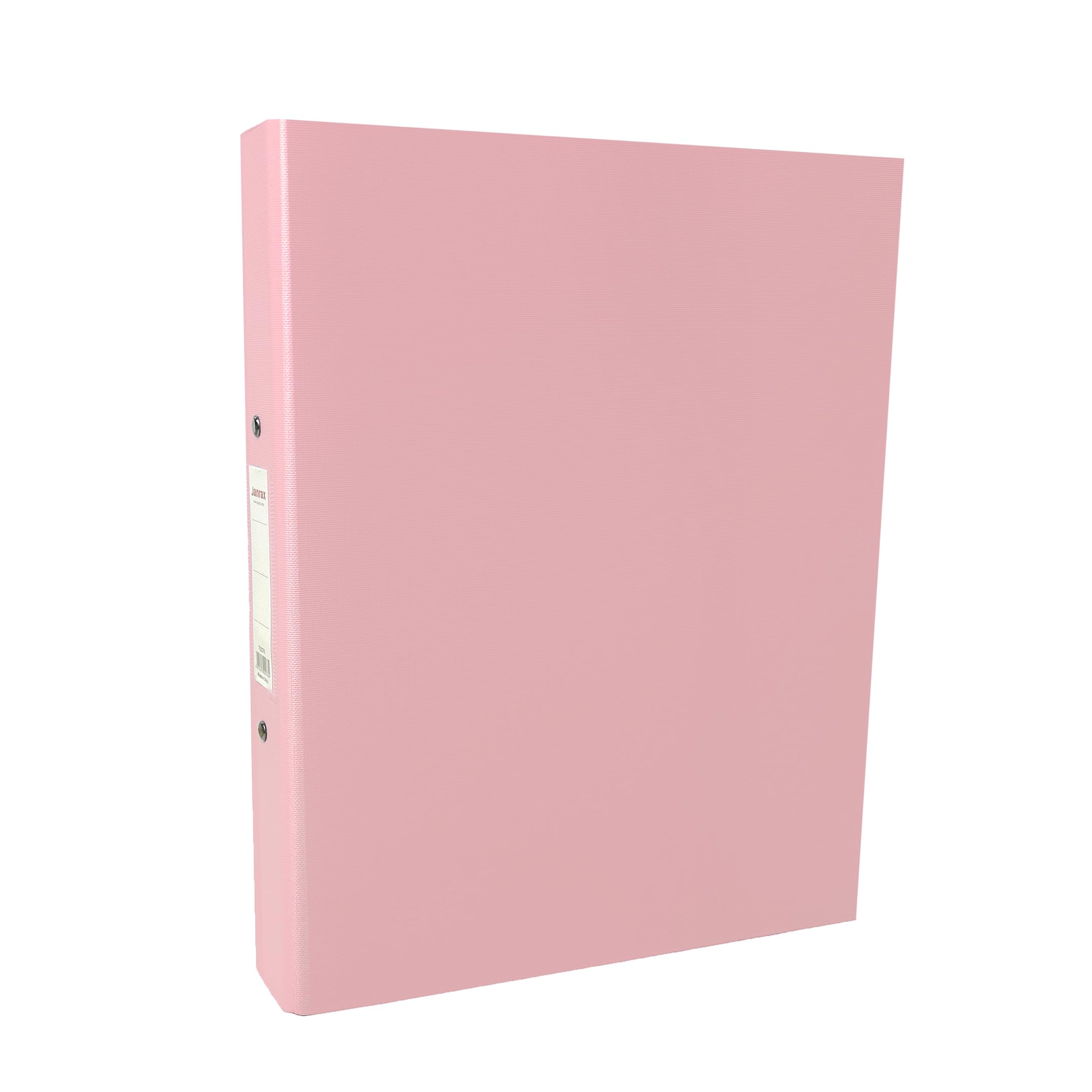 A4 Pastel Pink Paper Over Board Ring Binder by Janrax โ image 1