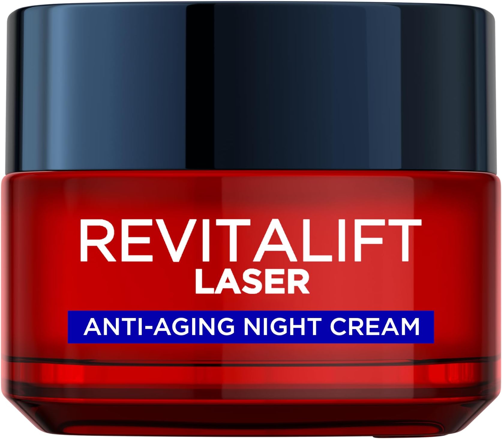 L’Oréal Paris Laser Renew Triple Action Anti-Ageing Night Cream, Reduce Wrinkle Appearance, Moisturise and Boost Skin Radiance, Pro-Retinol, Hyaluronic Acid and Vitamin C, 50ml