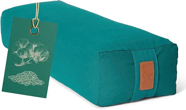 Cojín Rectangular de Yoga Paravati para Meditación y Pilates - 67x13 cm