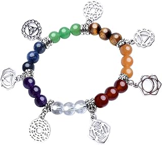 Chakra Bracelets for Women 7 Chakra Bracelet for Men Real Stones Healing Chakra Bracelet Positive Energy Meditation Bracelet Chakra
