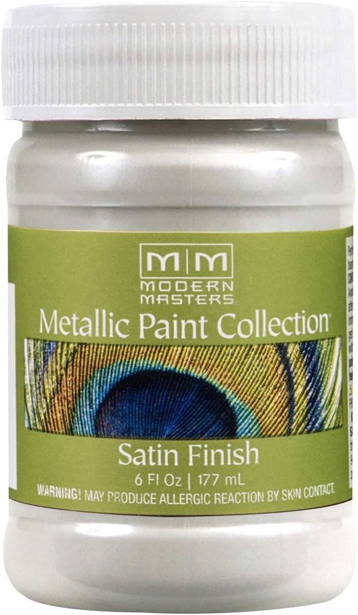 ME196-06 Metallic Pearl White, 6-Ounce