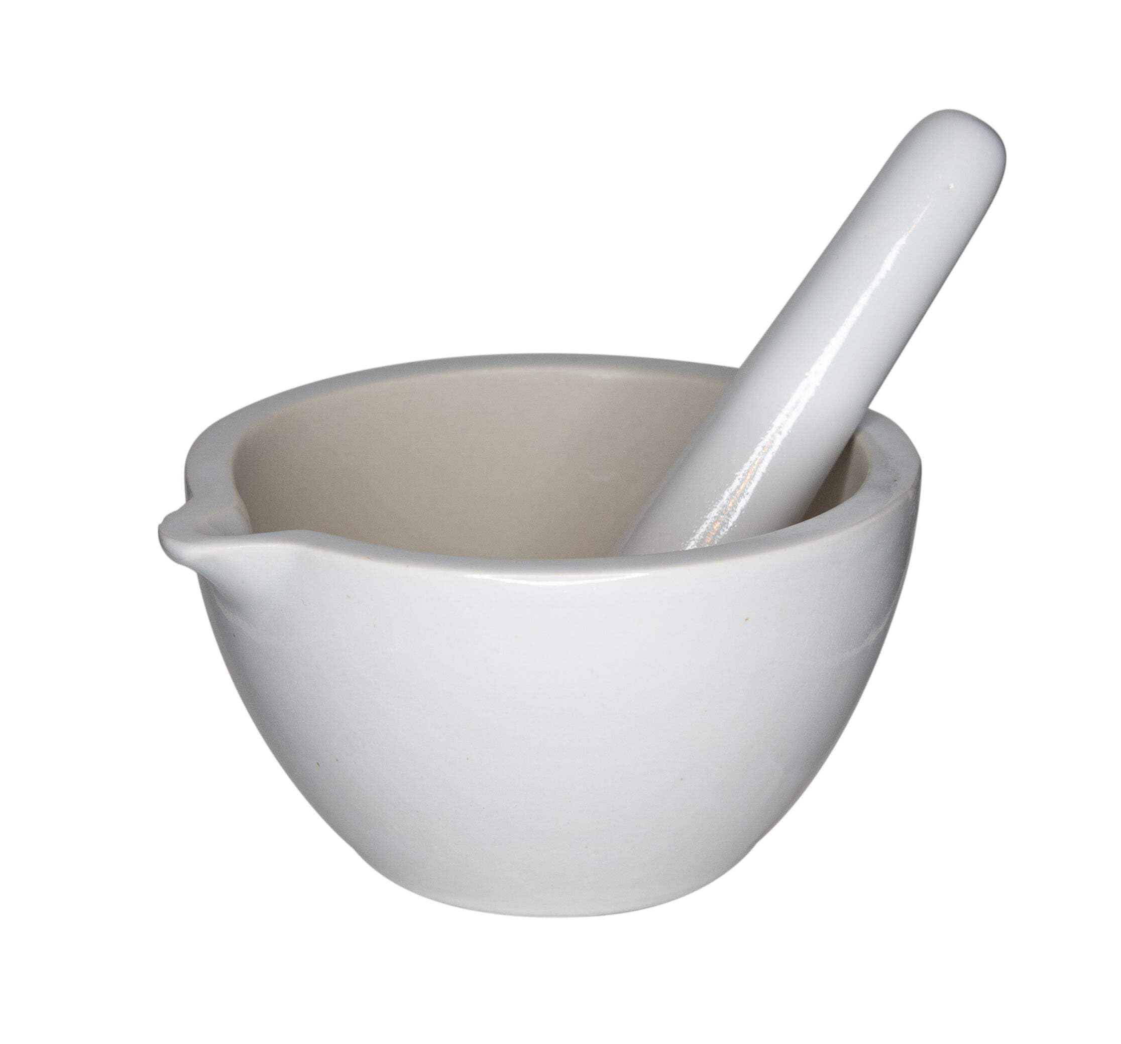 GSC International 4-13023 Porcelain Mortar and Pestle, 160 mm D x 500 mL :  Amazon.sg: Home