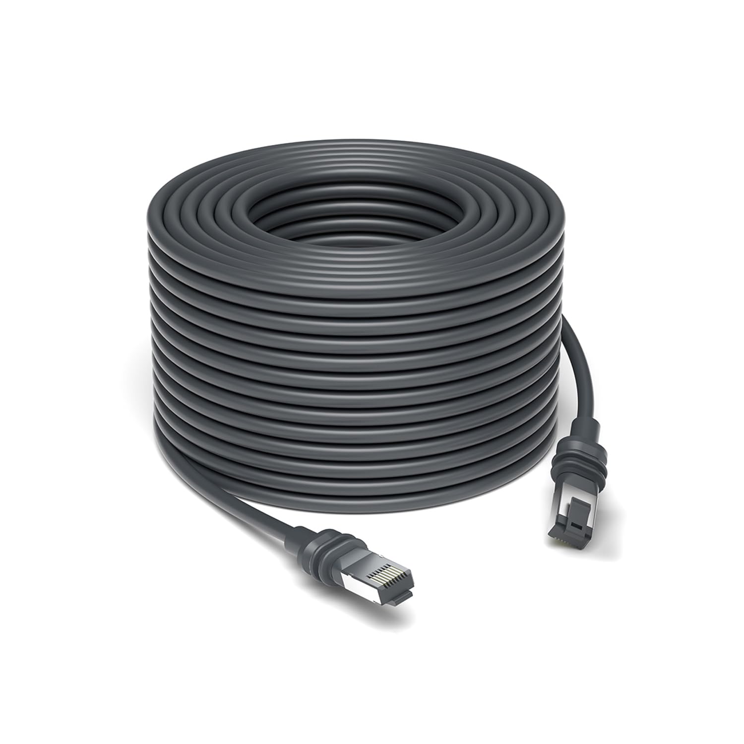 Arector Standard Starlink Gen 3 Cable, Replacement Starlink Rectangular Satellite Gen 3 Standard V3 Starlink Cable Extension Starlink Accessories (150FT/46M)