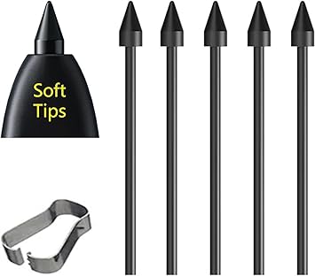 Amazon.com: 【5Pack Soft Tips】 S24 Ultra Pen Tips,Nibs Replacement for