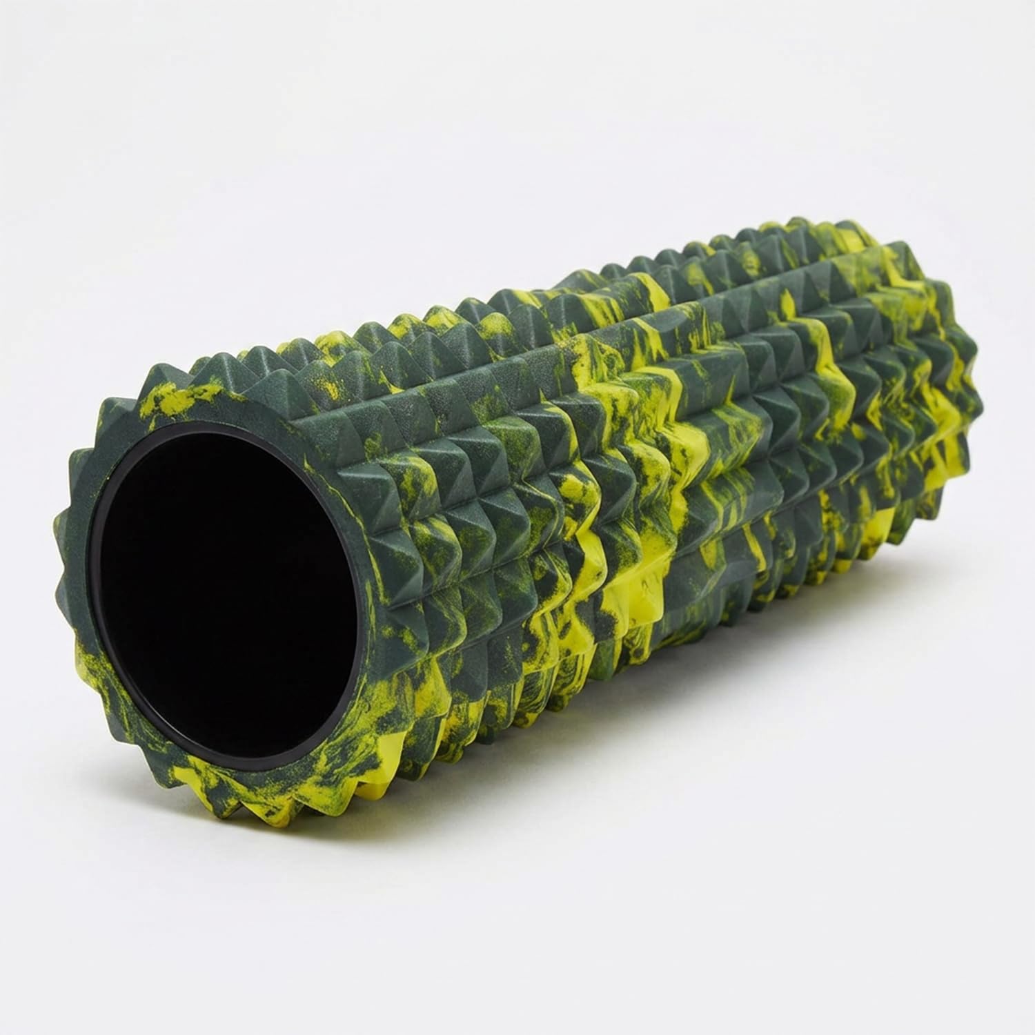 Amazon Brand - Symactive Deep Tissue Grid Foam Roller For Deep Tissue Massage, Exercise, Fitness, Back Pain, and Physiotherapy, (Camo, 18'' x 5'', 45 cm)-image-30
