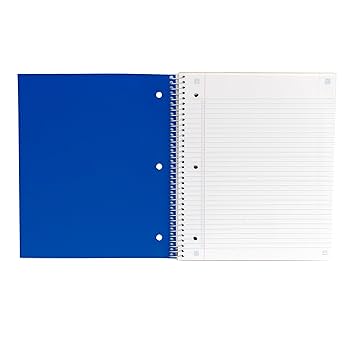 Five Star 2-Subject Spiral Notebook, 8.5