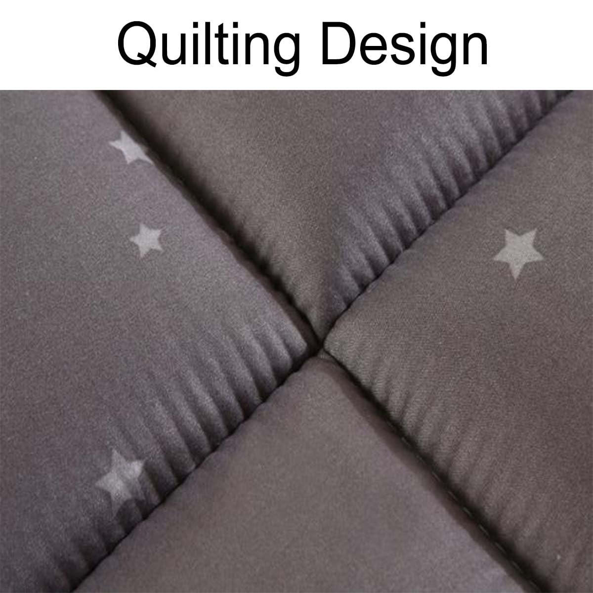 Danchen Japanische Futon-Matratze, faltbare Bodenmatratze, tragbare Tatami-Matte für Schlafsaal, Gästebett, Schlafsaal, Camping, Auto, aufrollbare, rutschfeste Schlafunterlage (150 x 200 cm, G)