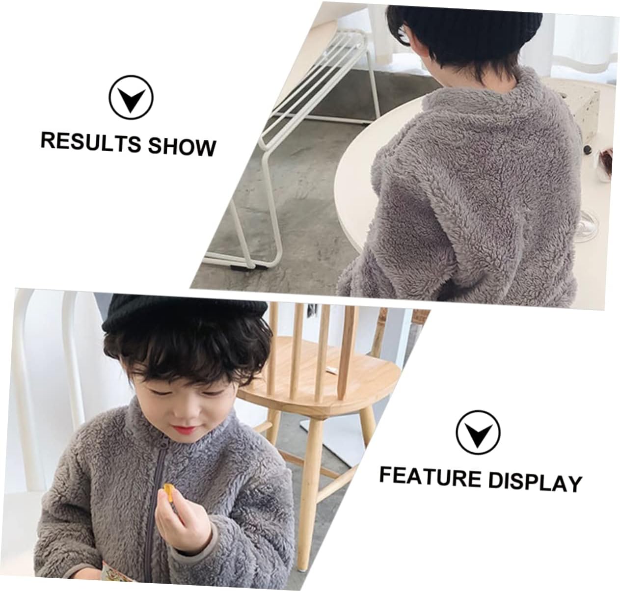 NOLITOY 1pc Sub Glove Set Kids Thicken Fleece Outerwear Fleece Jacket Girls Zip up Jacket for Girls Flannel