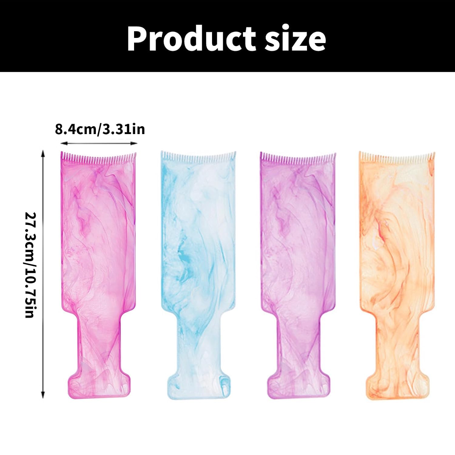 Portable Balayage Highlighting Board Hair Dying Board Balayage with Teeth Hair Coloring Styling Tools Dying
