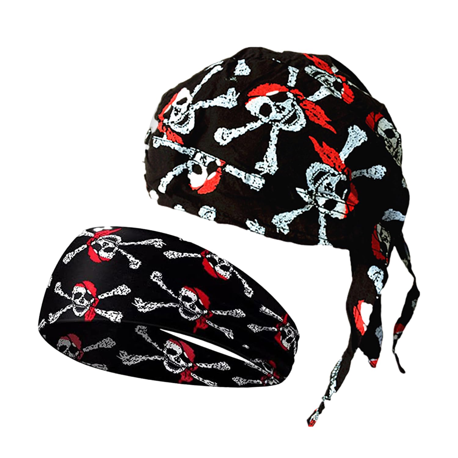WUFGWBD 1 Piece Women'S Bandana, 1 Piece Headband, Pirate - View #2