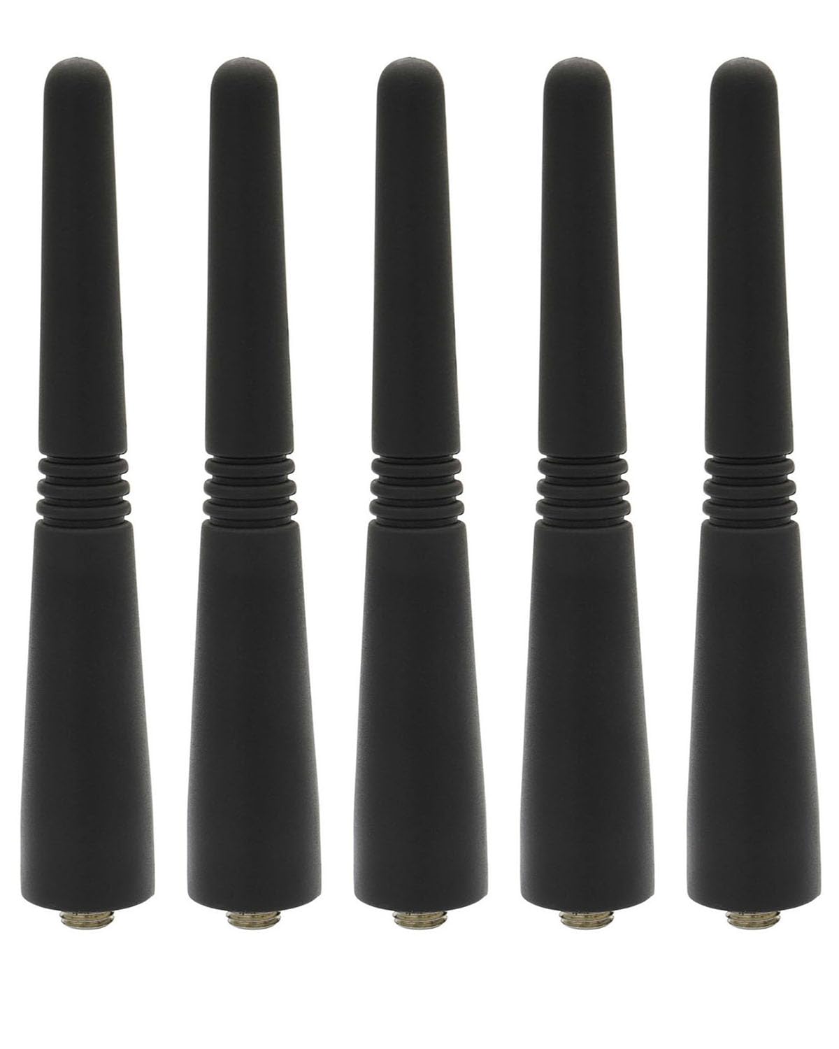 PMAE4003 PMAE4003A UHF Stubby Antenna Compatible for Motorola HT750 HT1250 HT1550 PR400 CP200 CP200D EX500 EX600 CP040 P1225 403-470MHz 3.5 Inch (5 Pack)