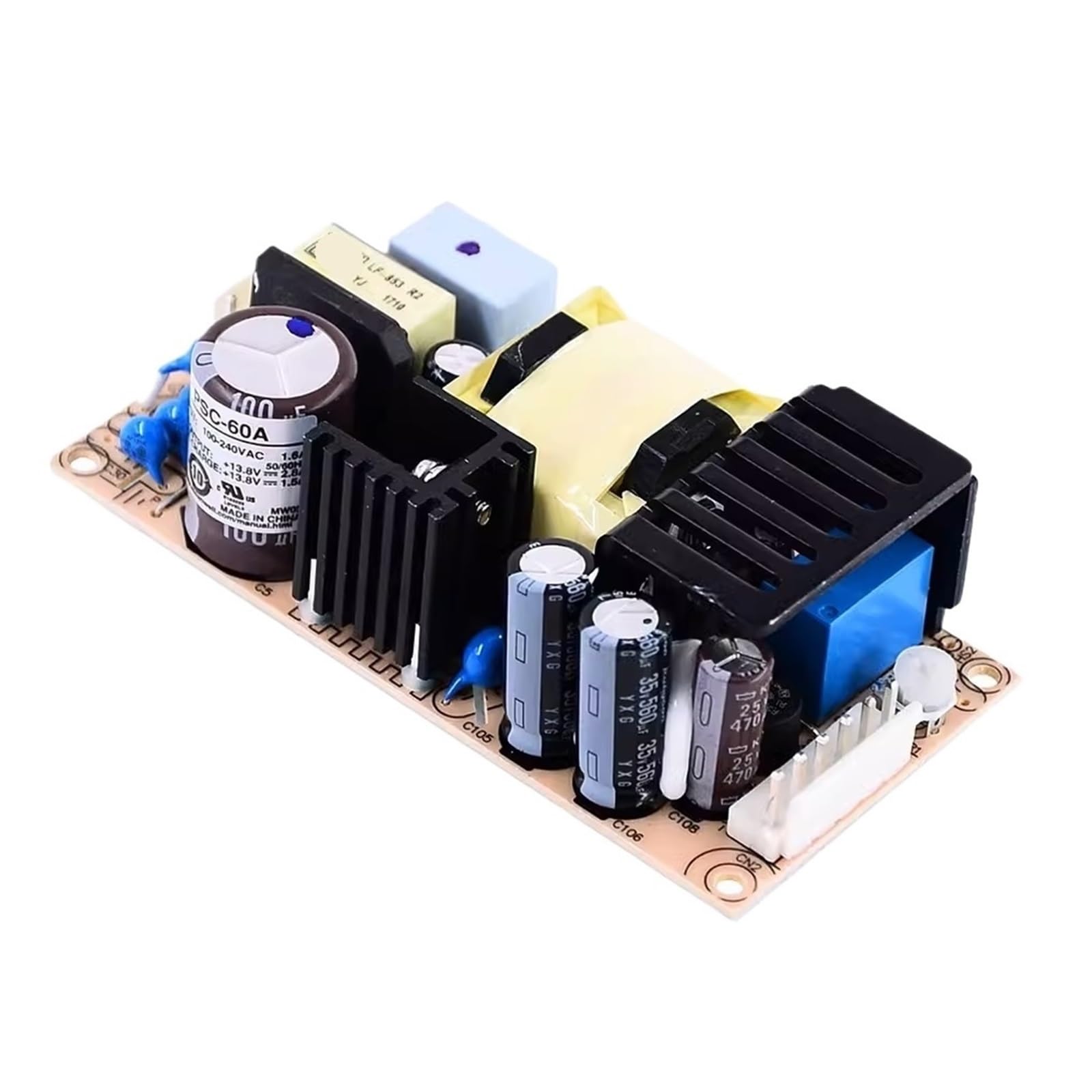 Alimentation 60 W PSC-60B à sortie unique pour chargeur de batterie secourue