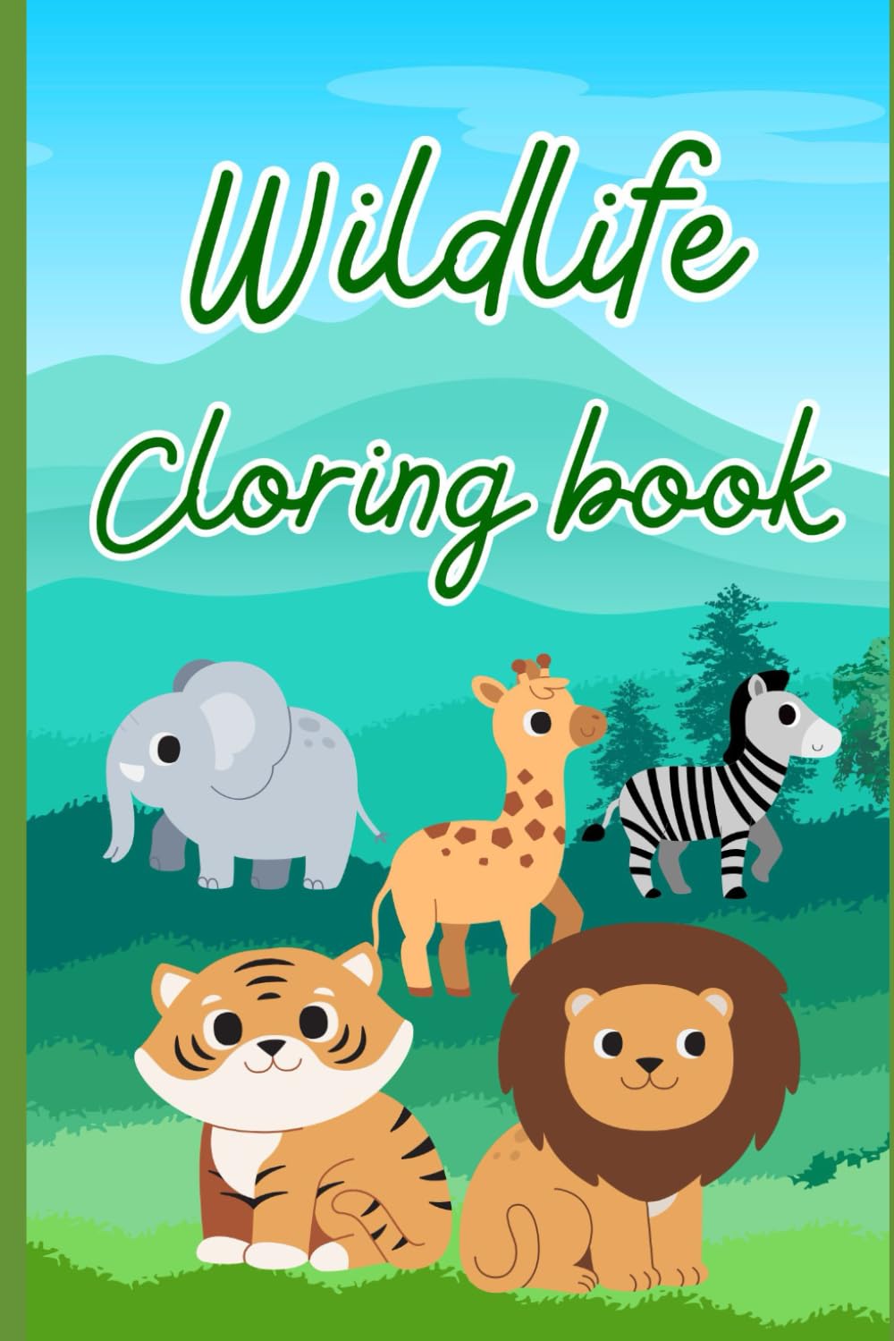 Wildlife: Coloring Book