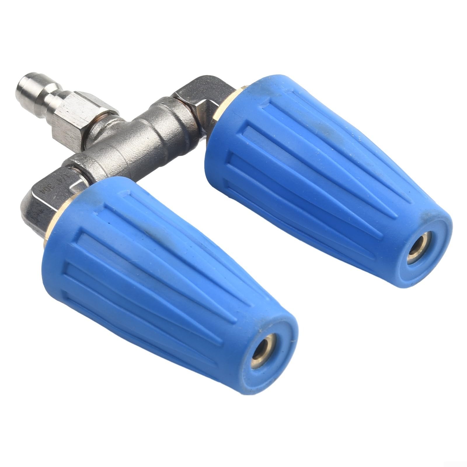 Rondella ad alta pressione Rotante Dual Turbo Ugello Spray Tip1/4 "4000PSI 4-6GPM, Rotante Doppio Turbo Ugello per Idropulitrice Pistola Spray Accessorio