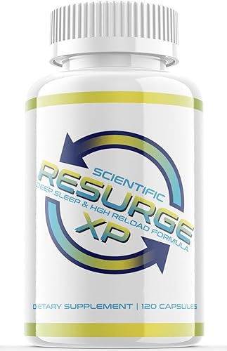 Scientific Resurge Advanced Deep Sleep #1 - Fórmula de ayuda de melatonina para dormir, 120 cápsulas