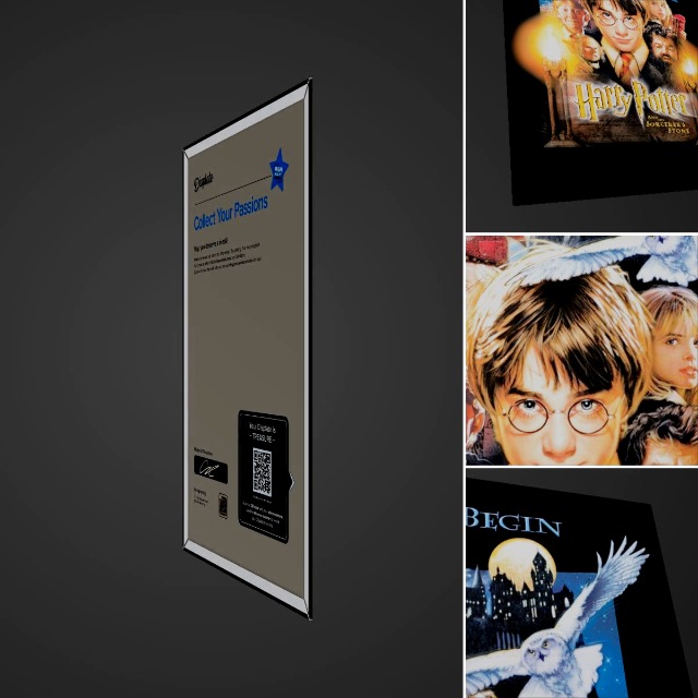Displate ハリーポッター　ホグワーツ　メタルポスター Displate ハリーポッター ホグワーツ メタルポスター Displate