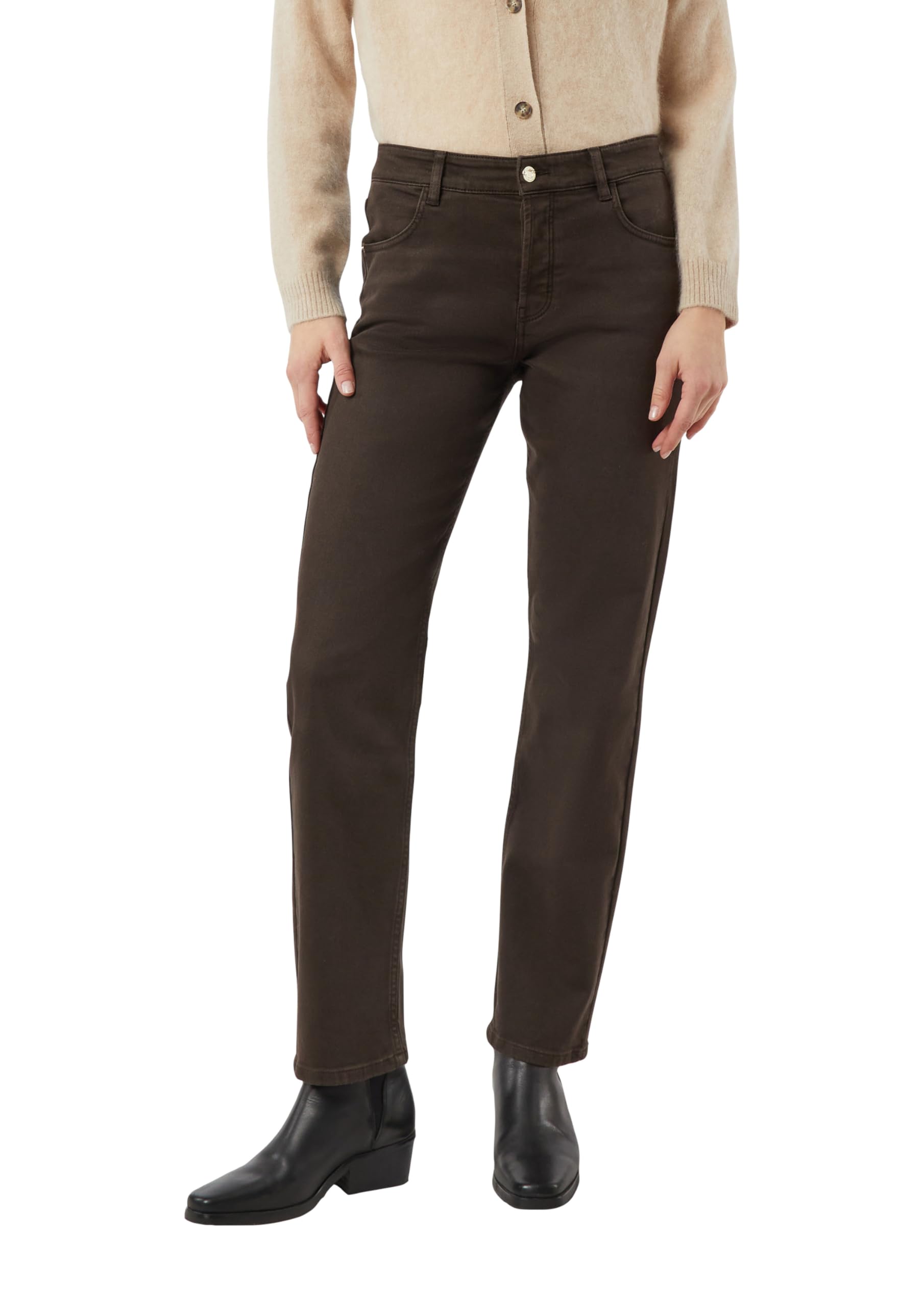 COMMA Elastische Jeans mit Straight Leg