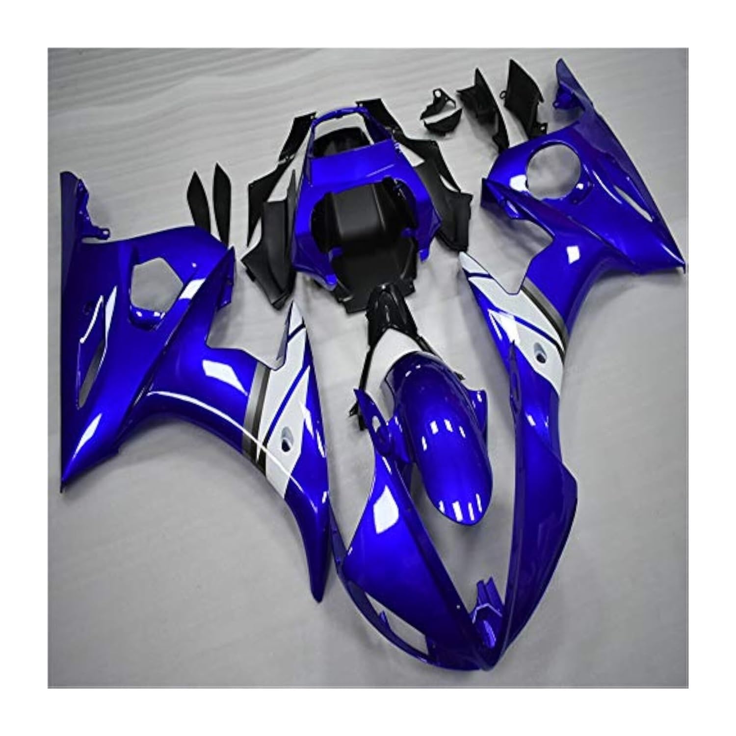 Motocicleta Carrocería Carenado Kit Carenado Apto para YZF R6S R6 2006 2007 2008 2009 2003 2004 2005 Bodywo Motocicleta Placas Laterales De Accesorios Carenados