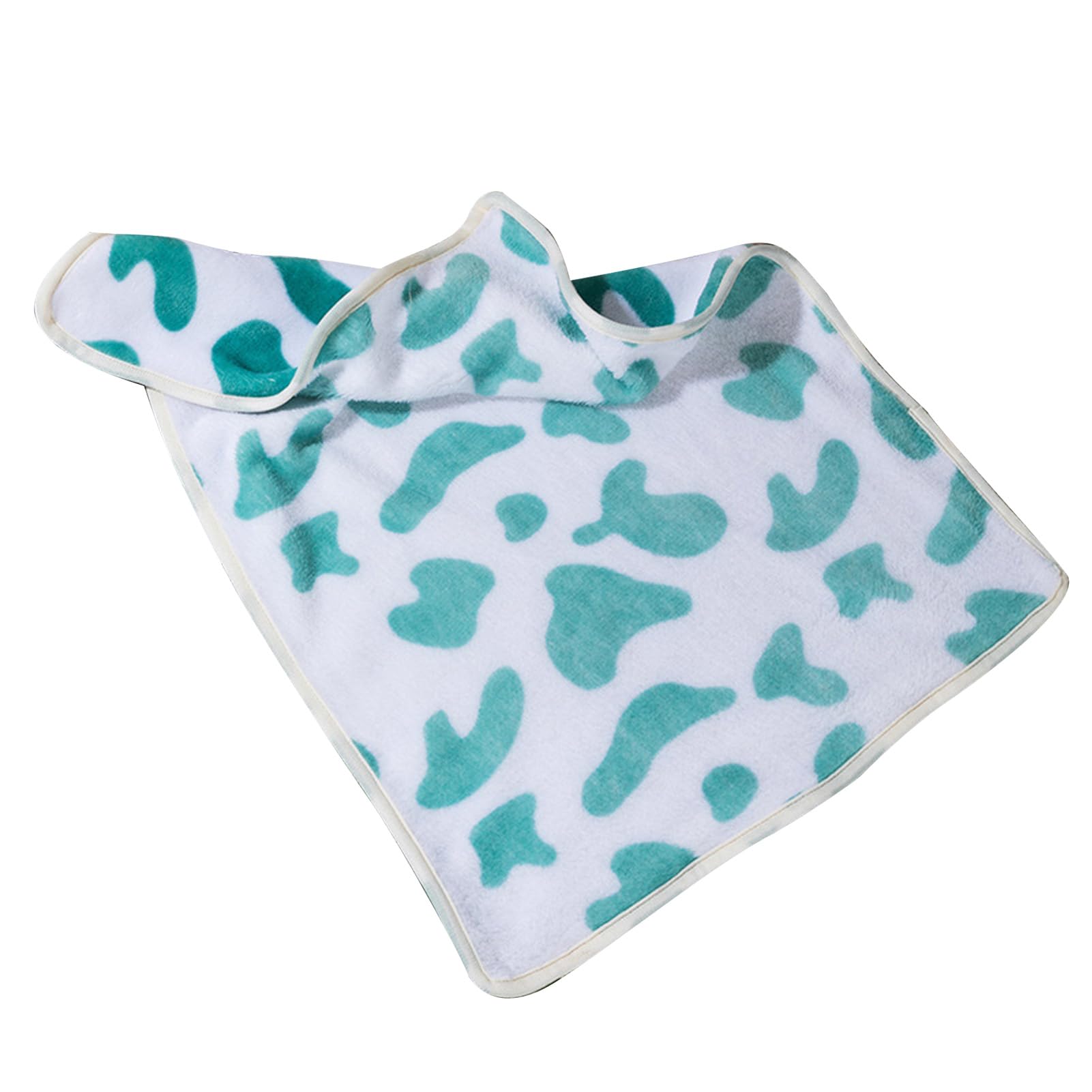 Coperta per Cani di Piccola Taglia Media, Simpatica Coperta Calda per Animali Domestici con Stampa di Mucca Soffice Coperta per Gatti per Cani Gatti Autunno e Inverno(L)