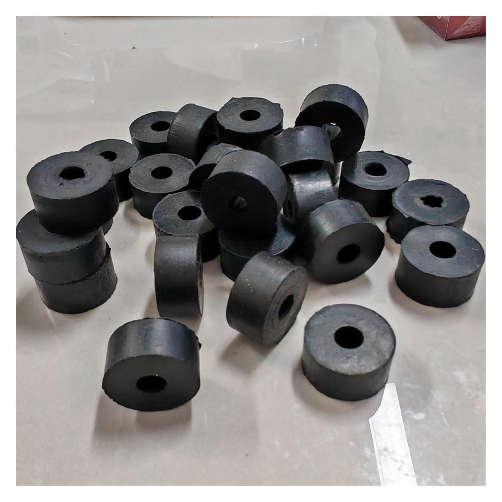 Coussinet rond en caoutchouc, pied anti-vibration pour unités AC (XL)