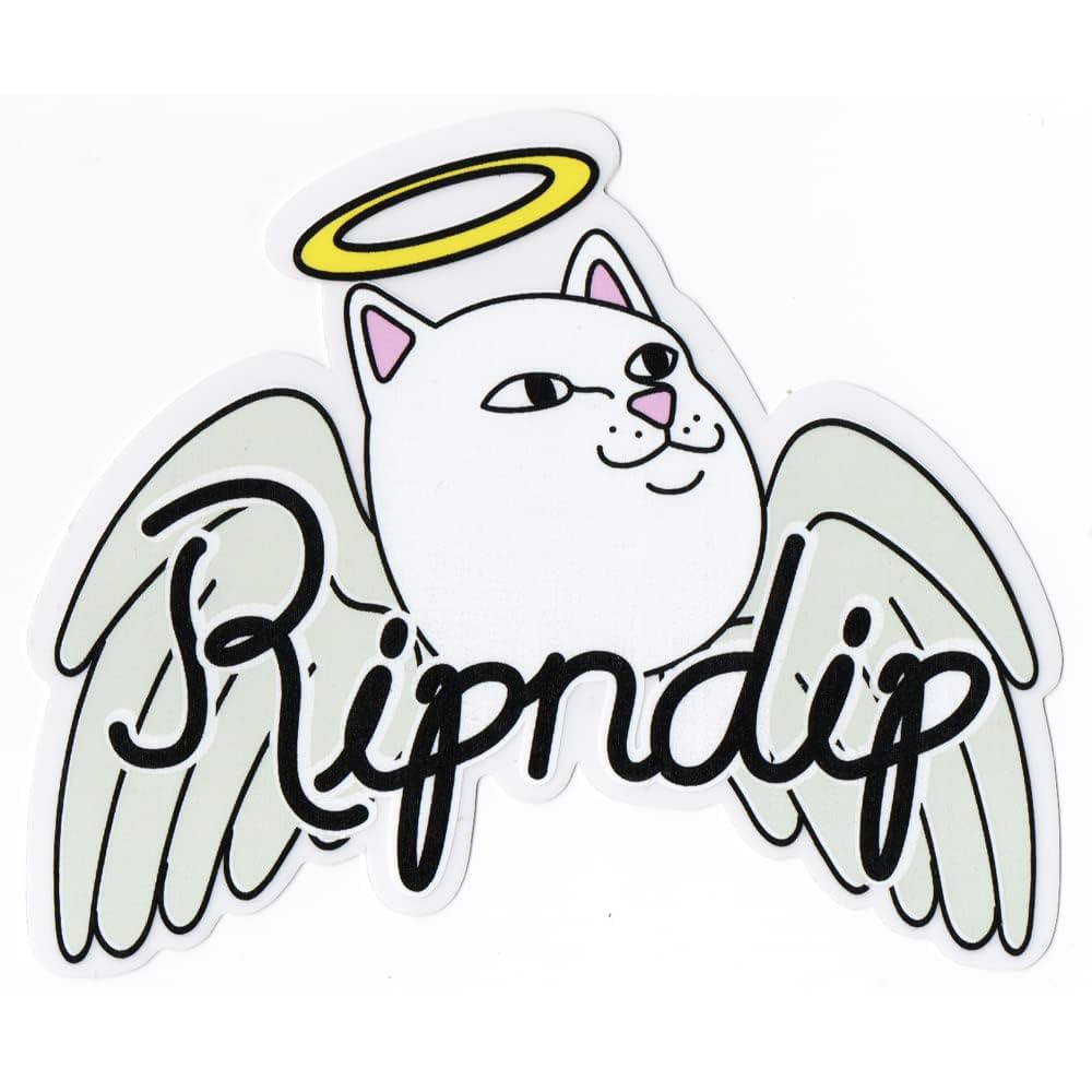 RIPNDIP Skateboard Sticker - 10cm Over Approx Skate cat