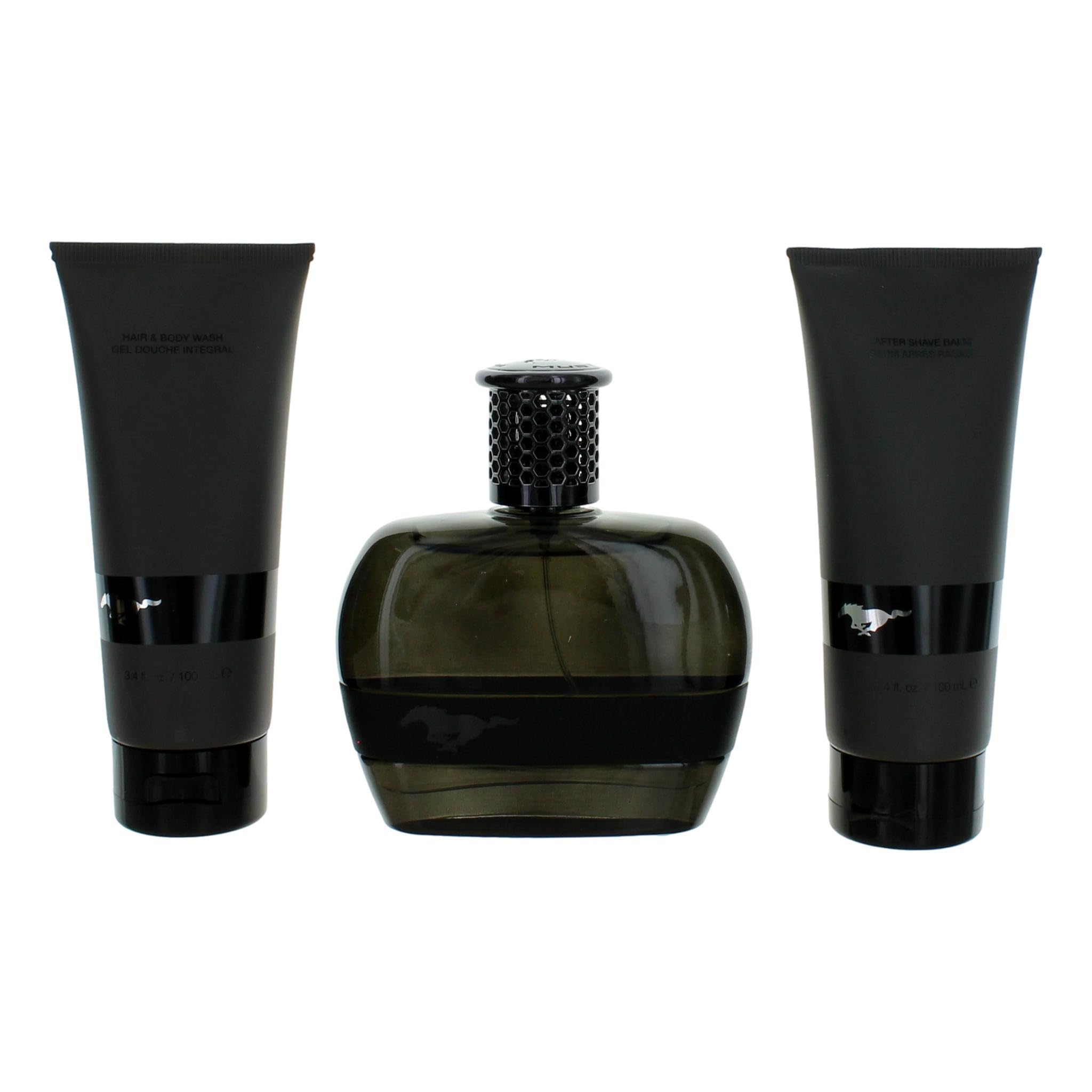 Amazon.com : Mustang Black by Mustang, 3 Piece Gift Set for Men