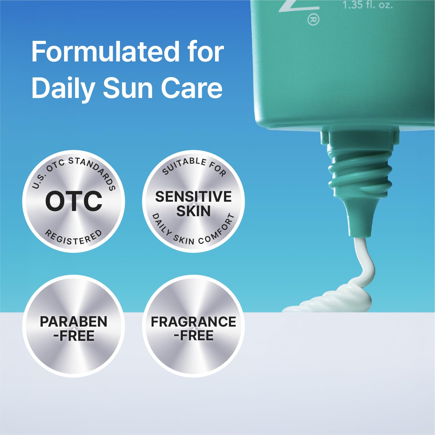 REJURAN Skin Barrier Sunscreen SPF 50, c-PDRN® Daily Sunscreen, 1.35 fl oz