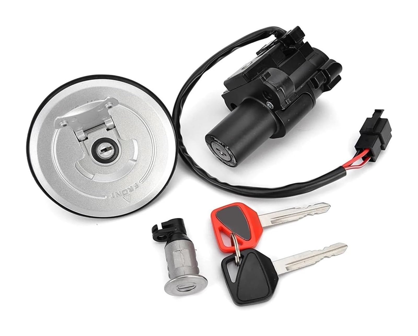 Cerradura De Encendido para CB300F ABS 2015-2019 35010-K33-700 Interruptor De Arranque Tapa Combustible Gas Juego Cerradura con Llaves