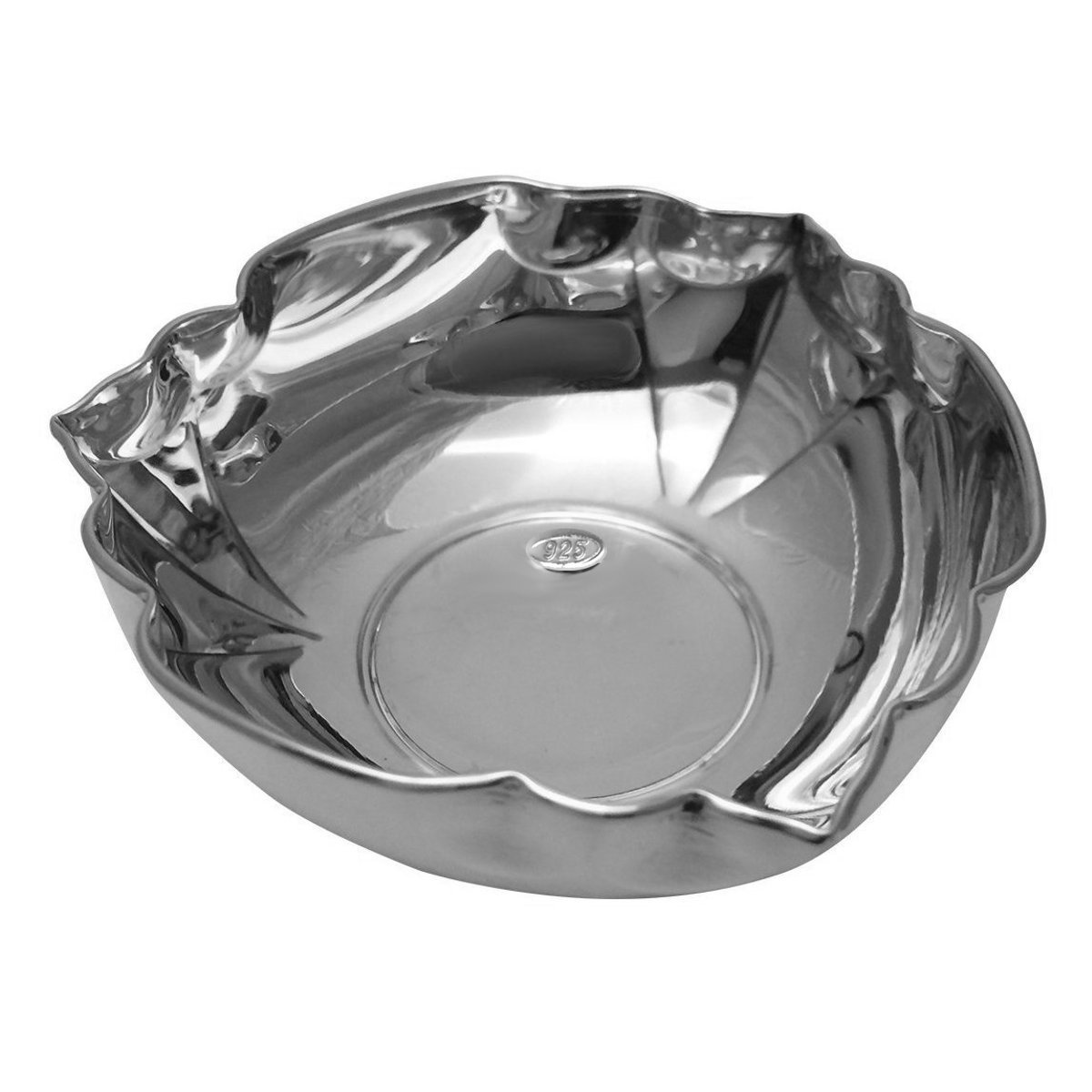 Schale D 9,5 cm Silber 925 Sterling. Für Pralinen, Bonbon, Konfekt etc. in Premium Verarbeitung