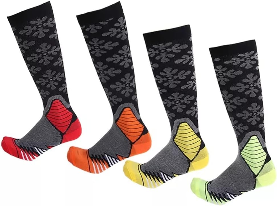 Compression Socks (7 Colors), 20-30 Mmhg is BEST Graduated Athletic for Men & Women, Running, Flight, Travels