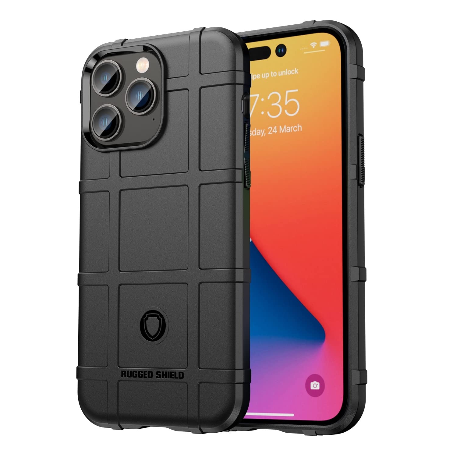 EGO TACTICAL Rugged Shield Black Case