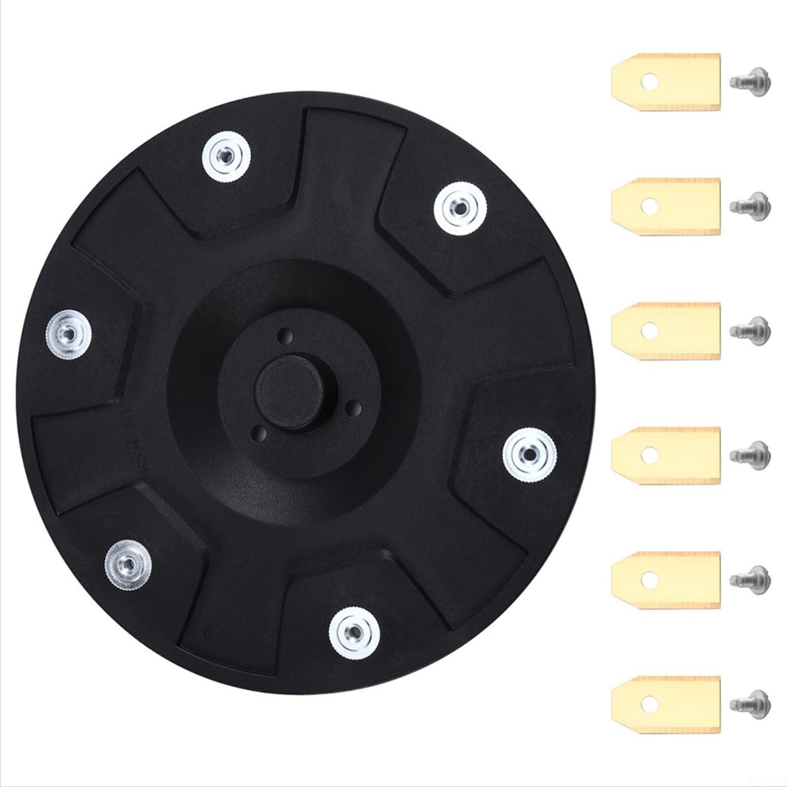 RSSE-i-1 Disco da taglio per Segway Navimow tosaerba i105E/i108E/i110N/i205/i208 per AWD - 164,5 mm con 6 lame, ricambio robusto per taglio preciso