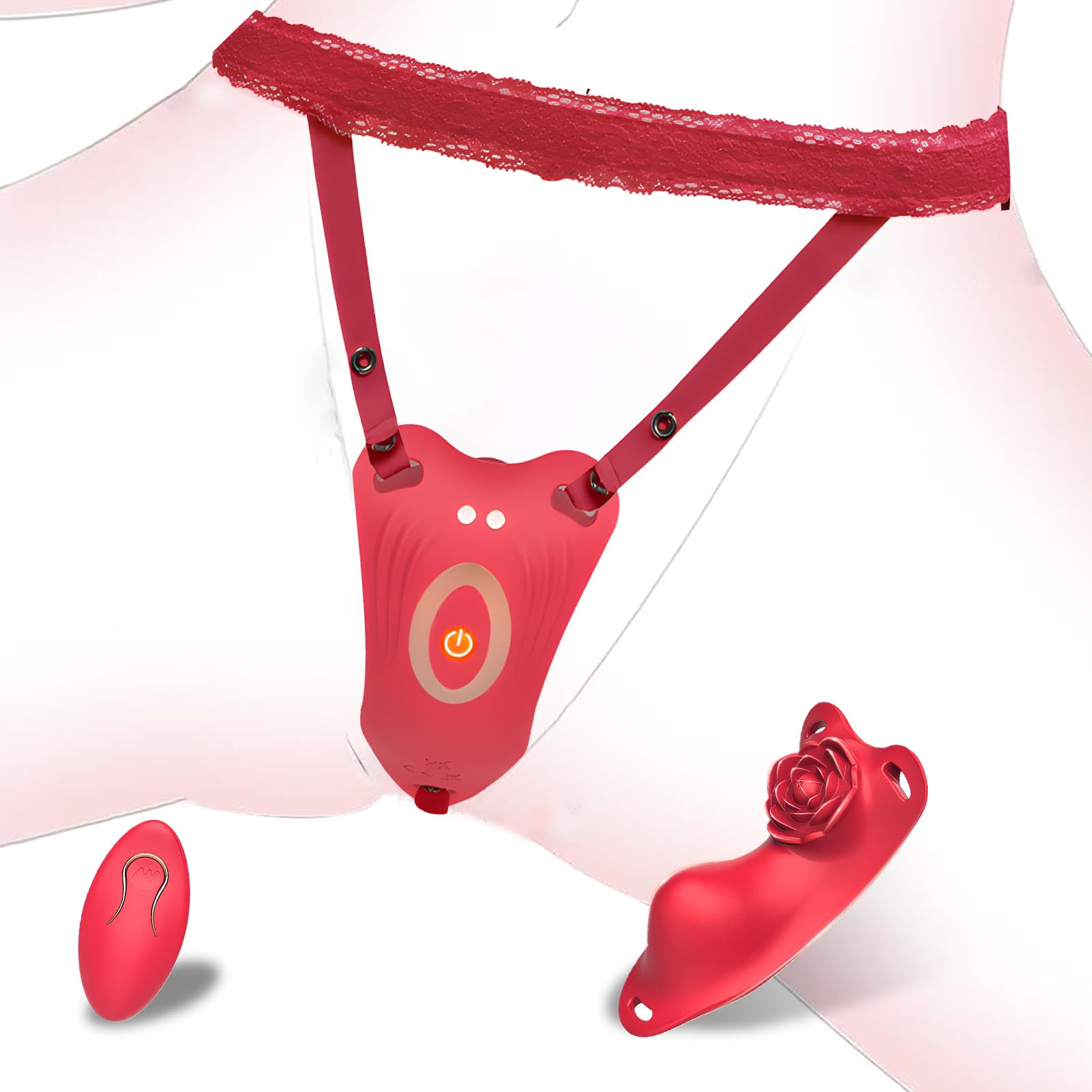 Rose Vibratoer, Remote Control Vibratiers for Women Viboators Toys Date Night Wireless Panties Vibrate, Remote Control Virabtor Underwear for Her Public Date Night, Rose Viboatorr TA6 (AQ)