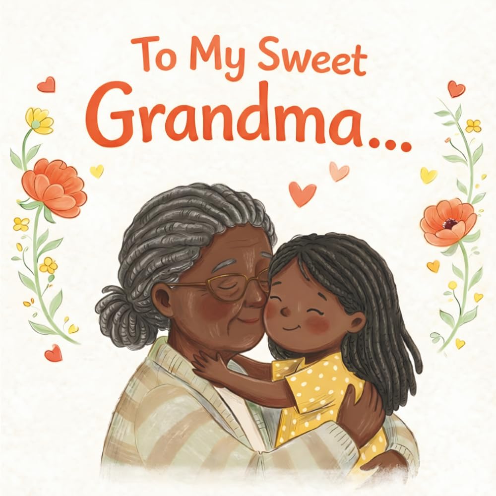 To my sweet Grandma: A Heartwarming Illustrated Book for Grandma – A Perfect Gift from a Grandchild (GRANDDAUGHTER VERSION) (Grandparents - keepsake gift book)