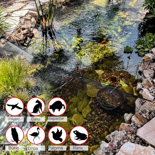 Malla antipájaros de 4x10 m para huerto y árboles frutales 8