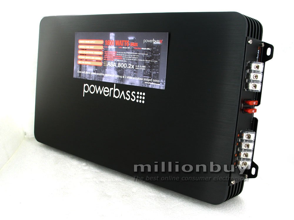 Amazon.com: Powerbass ASA800.2X PowerBass Rango Completo 400-Watt