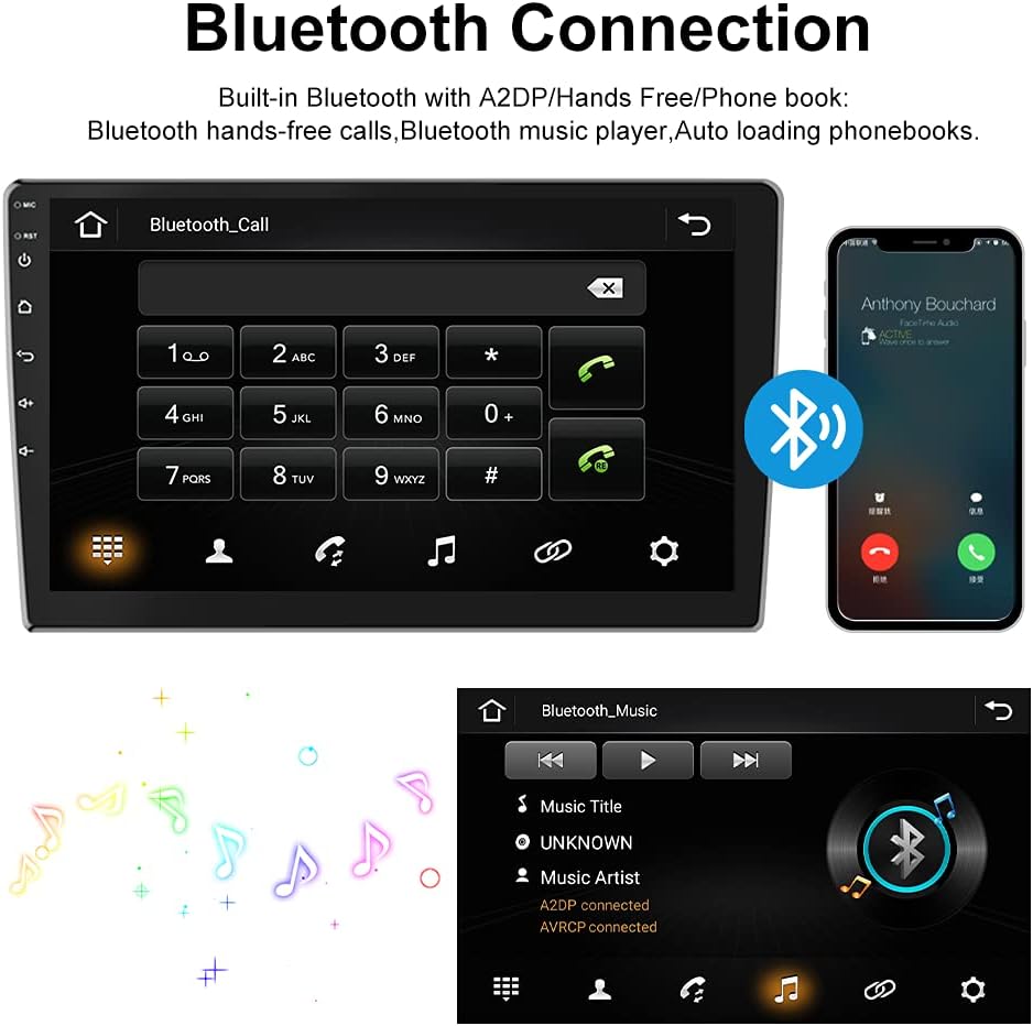 80% оƒƒ Dіѕсоunt Hikity 10.1 Inch Android Car Stereo Double Din Touch Screen Car Radio Gps Navigation Bluetooth FM Radio Receiver Support WiFi Connect Mirror Link For Android/iOS Phone + Dual USB Input & Backup Camera Grеаtеѕt Prоduсt Hikity 10.1 Inch Android Car Stereo Double Din Touch Screen Car Radio Gps Navigation Bluetooth FM Radio Receiver Support WiFi Connect Mirror Link For Android/iOS Phone + Dual USB Input & Backup Camera