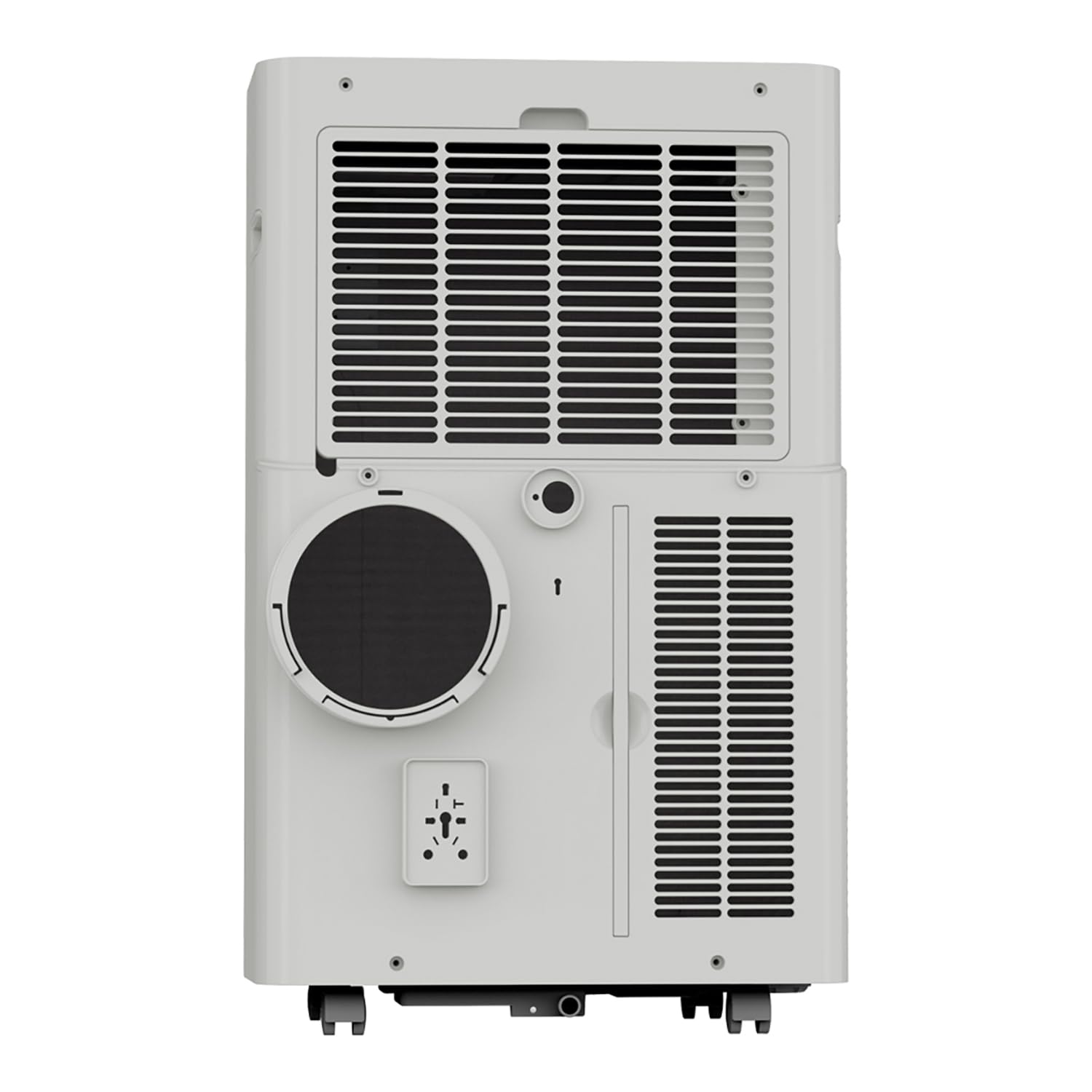 Argo Climatizzatore Portatile Alpha Plus 13000 BTU WiFi con Pompa di Calore | Caldo/Freddo/Deumidificazione, a Basso Impatto Ambientale (Gas Ecologico R290), Frontale in Tessuto, con Kit Finestra, Grigio