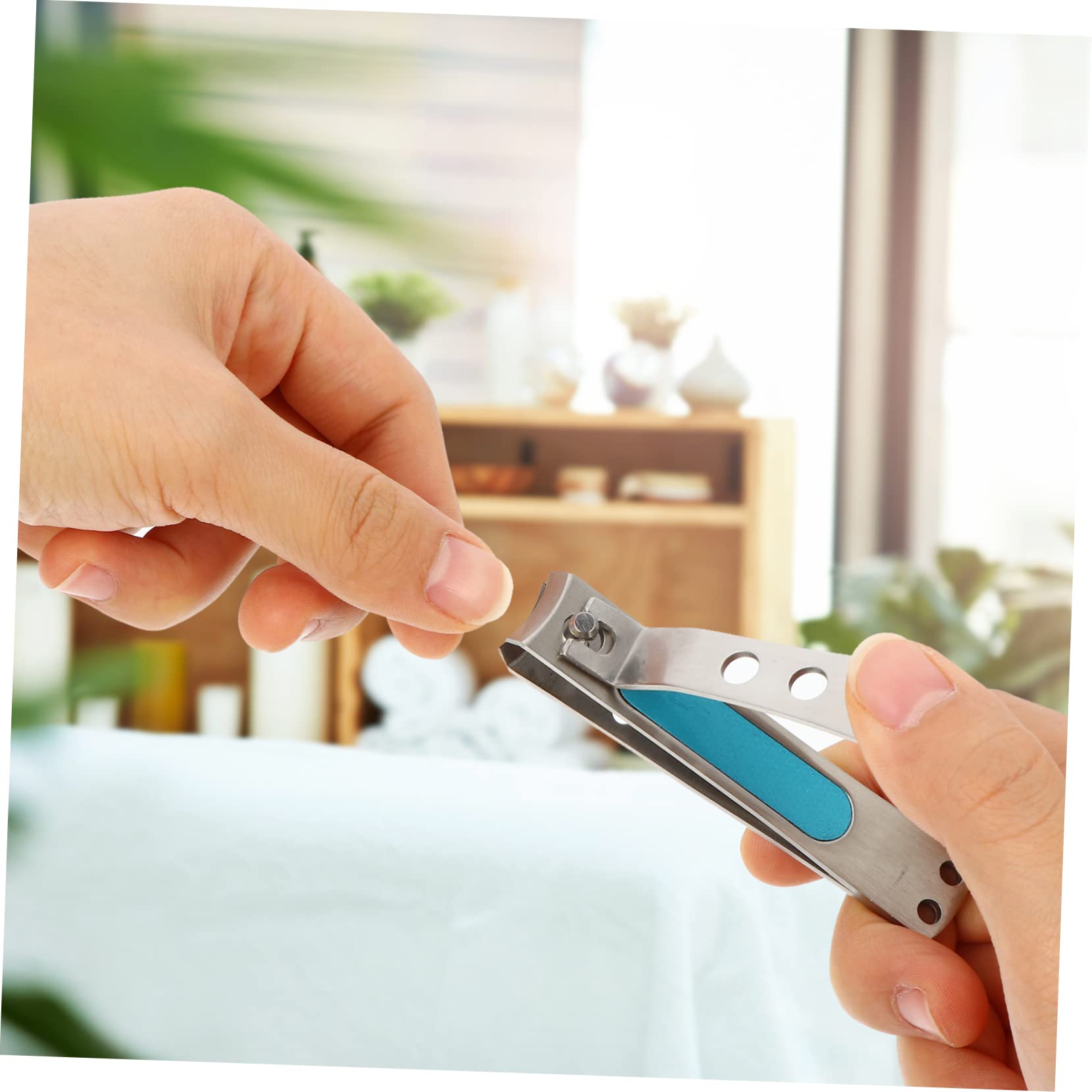 Healeved 9pezzi Tagliaunghie Professionale Acciaio Inossidabile Per Unghie e Piedi Per Manicure e Pedicure Casa e Viaggio Strumenti Di Per Uomini e Donne