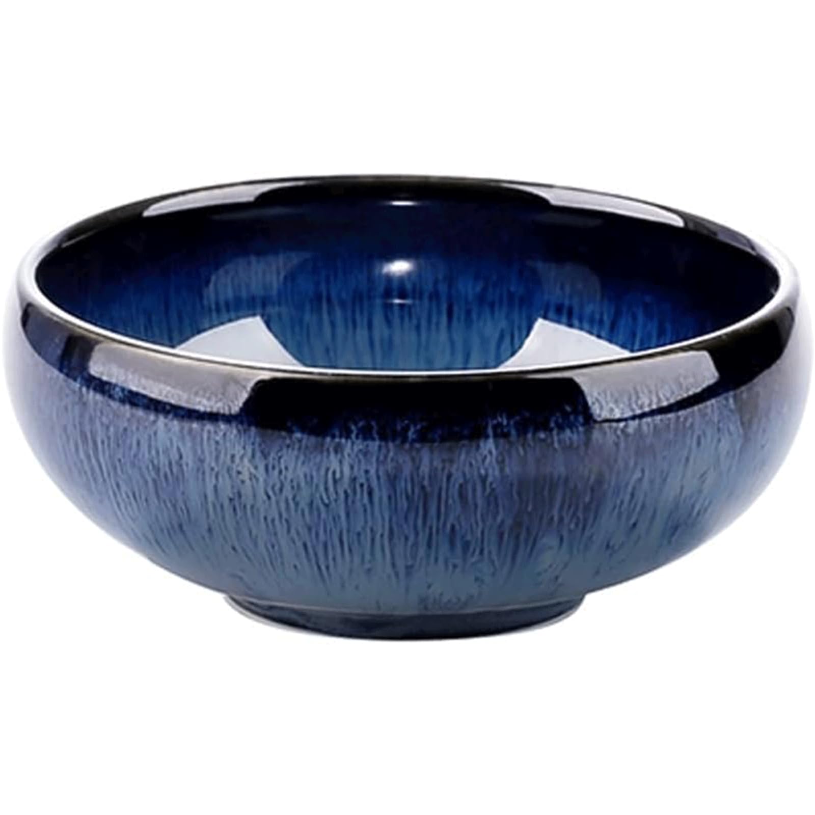 XDAWQP Classic Round Salad Bowl 300ML Small Soup Bowl Ceramic Kitchen Bowl for Fruits/Vegetables/Pasta Rice Bowl，A