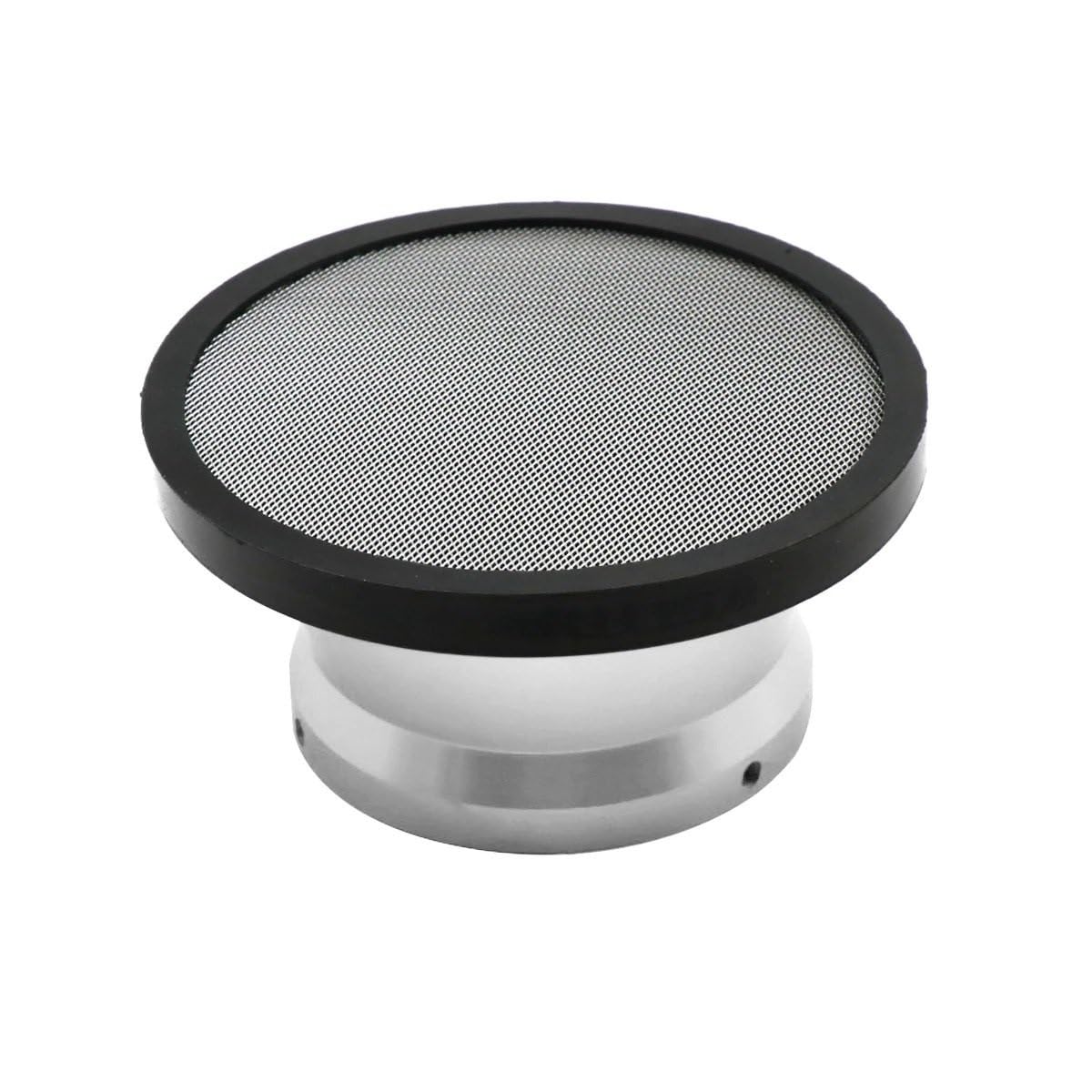 filtr powietrza motocyklowy 63mm interfejs filtra powietrza gaźnika motocyklowego wiatr klakson prędkość stos z siatką netto pasuje do PWM 34 36 38 40 42mm(Silver with net)