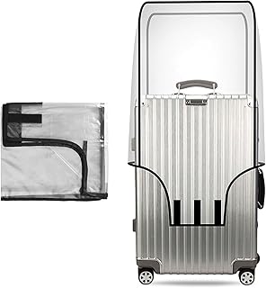 Disnace Protector de Equipaje, Funda Protectora Transparente para Maletas de PVC, Funda Maleta Transparente Impermeable y Antipolvo, Protector para Maletas de Viaje Reutilizable (30 Pulgadas)