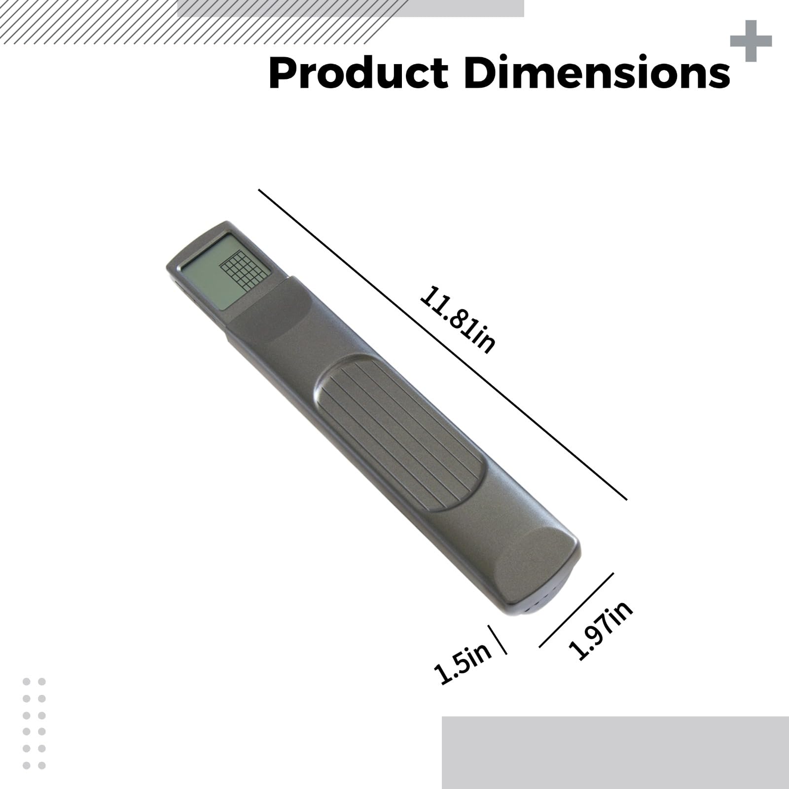 Allenatore di accordi per chitarra, portatile, a 6 tasti, con display, metronomo integrato, tabelle degli accordi e pratica silenziosa, per principianti