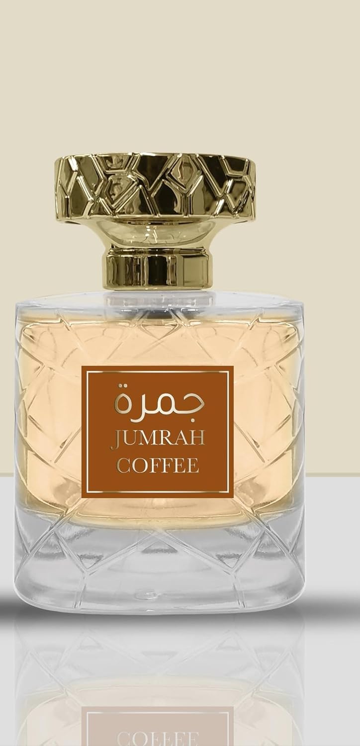 JUMRAH Perfume 100ml Made in Dubai With Spice Notes Amber Vanilla Cinnamon and Woody - Oriental EDP Perfect For Women and Men (Jumrah Coffee)