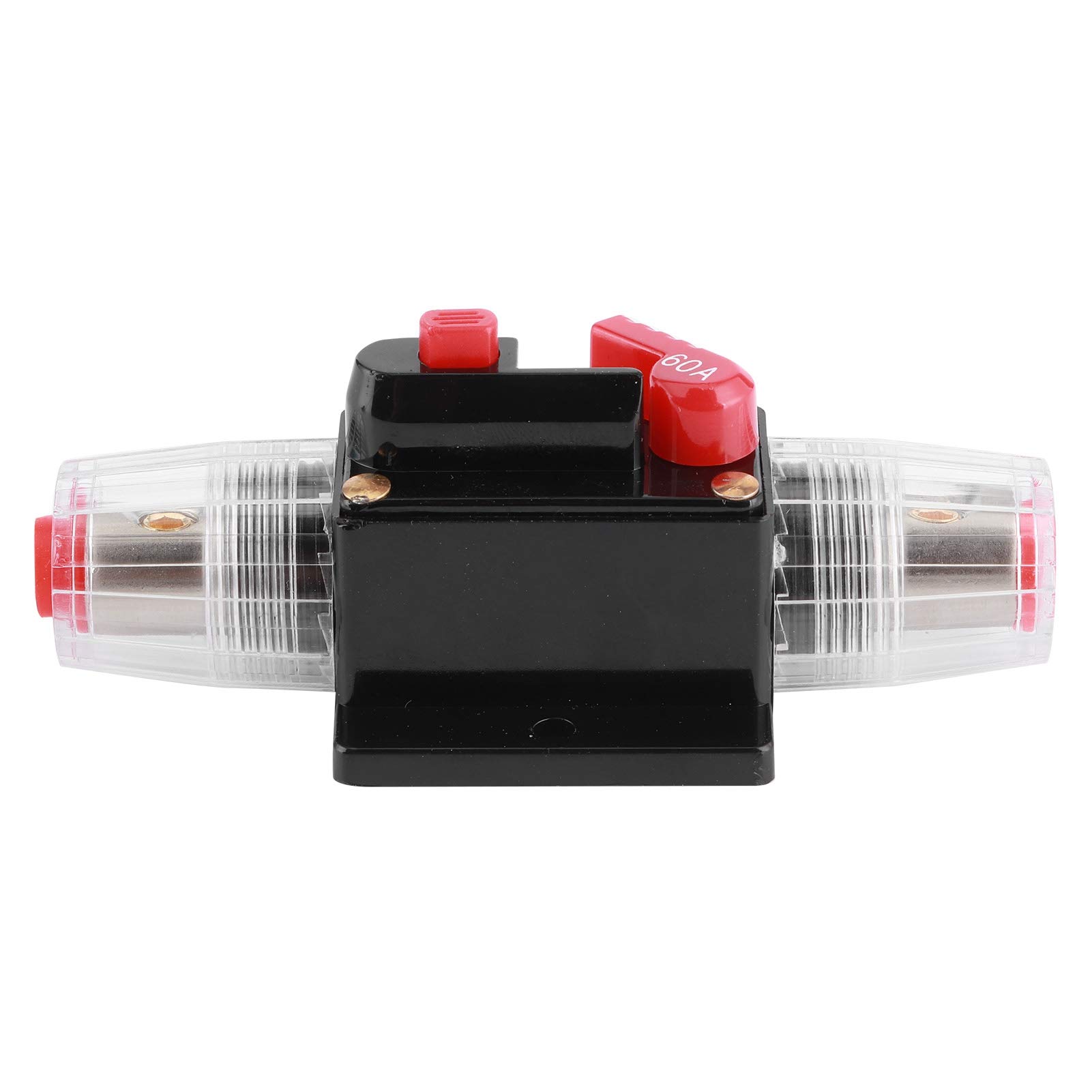 PRZEŁĄCZNIK UCHWYTU BEZPIECZNIKA AUTO RESET DO OCHRONY Do AudiO SAMOCHODU SAMOCHODOWEGO 12V 60A