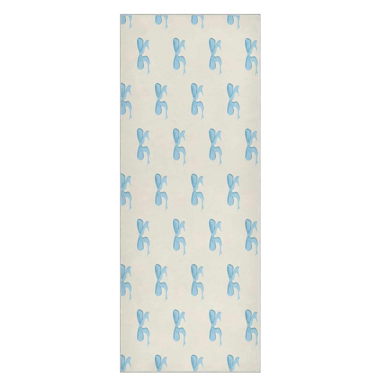 BURSTDDY Bow Hot Yoga Towel Absorbent Non Slip Yoga Mat Towel